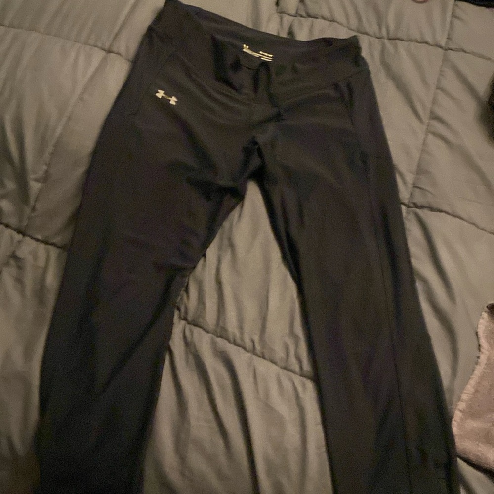 Under armor workout pants, compression/heat gear, XL great condition